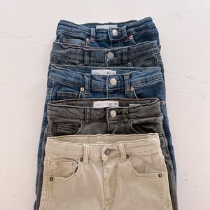 Zara Kids Boys Skinny Jeans Age 2-3 Bundle 5 pairs EUC